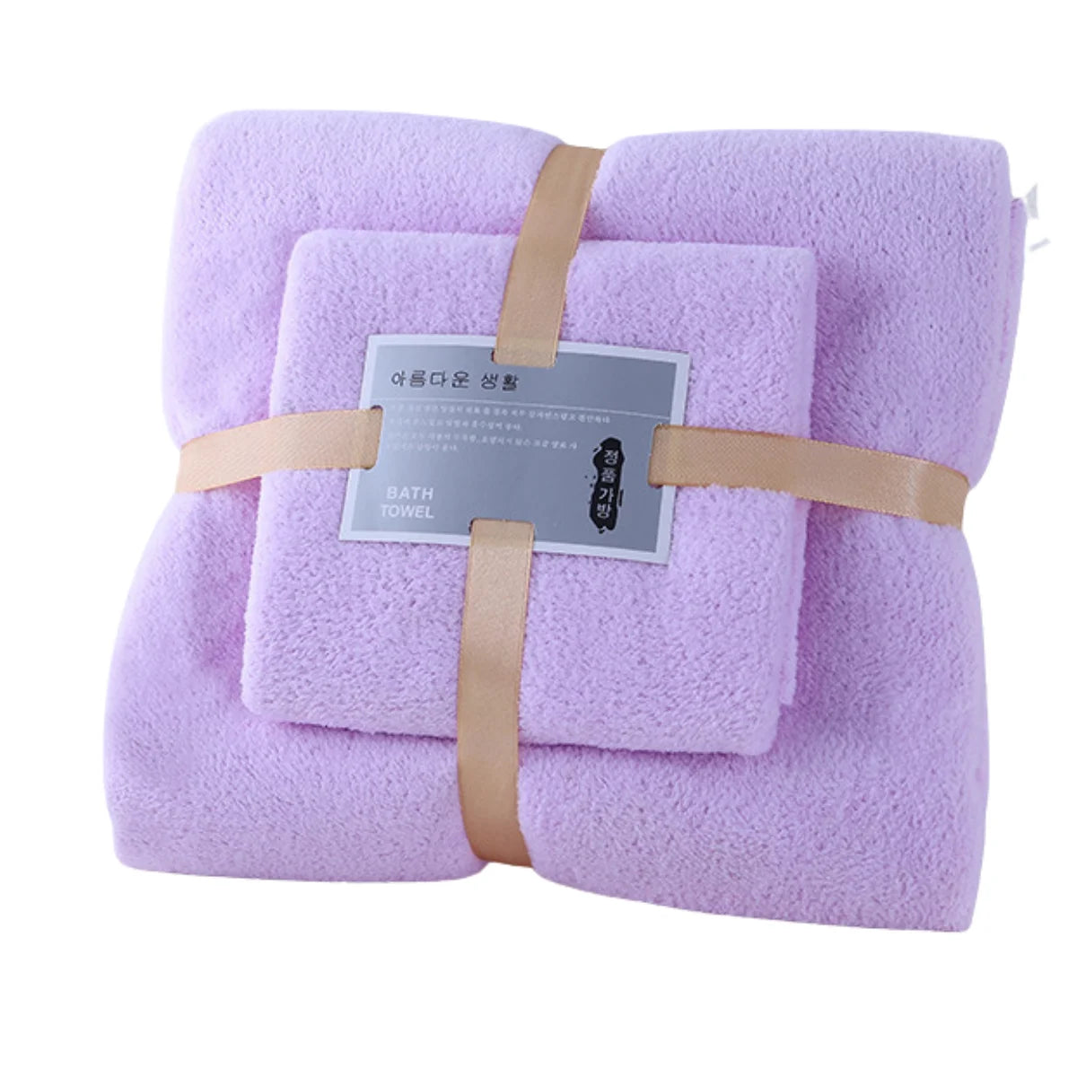 Juego de Toallas de Baño de Microfibra (4 Piezas) - Ultra Suaves y Absorbentes