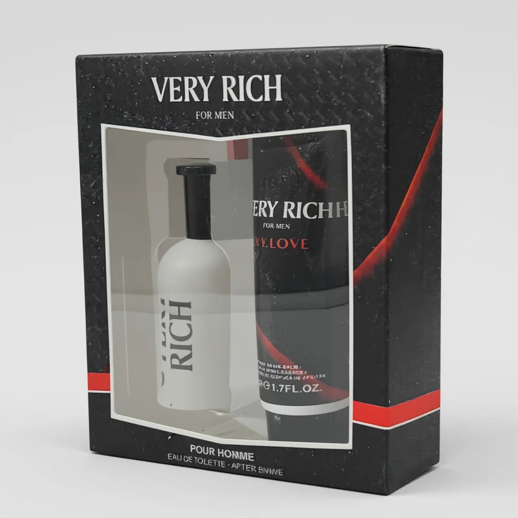 Set de perfume de 50 ml y loción corporal de 50 ml para hombre