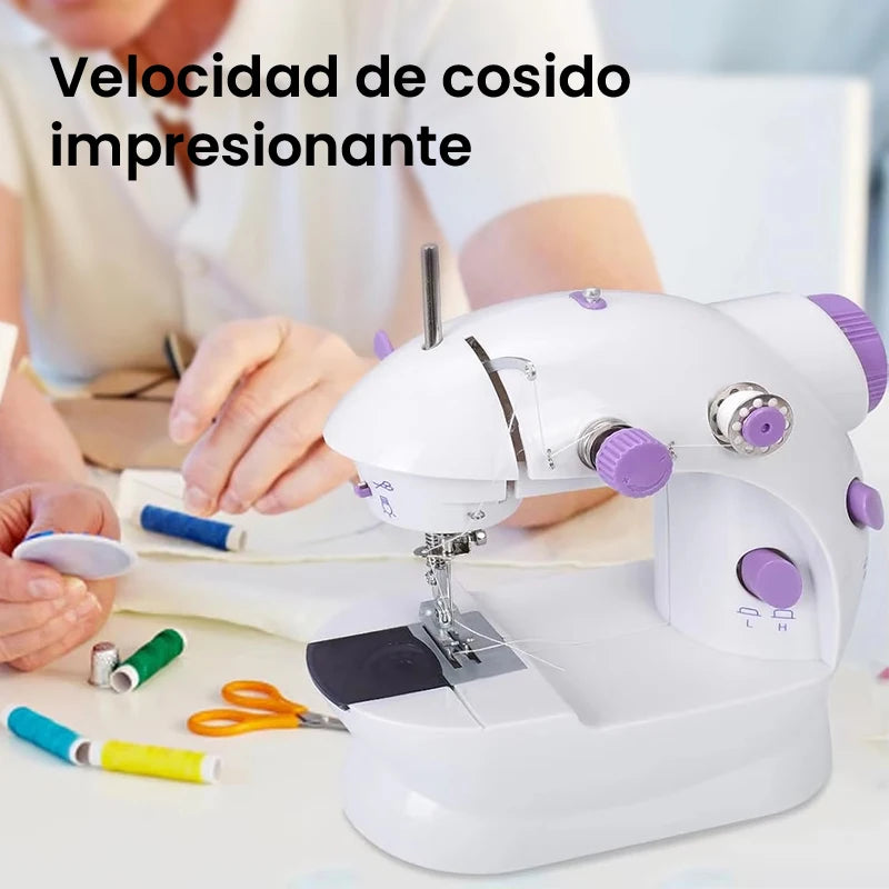 Máquina de coser portátil eléctrica de casa