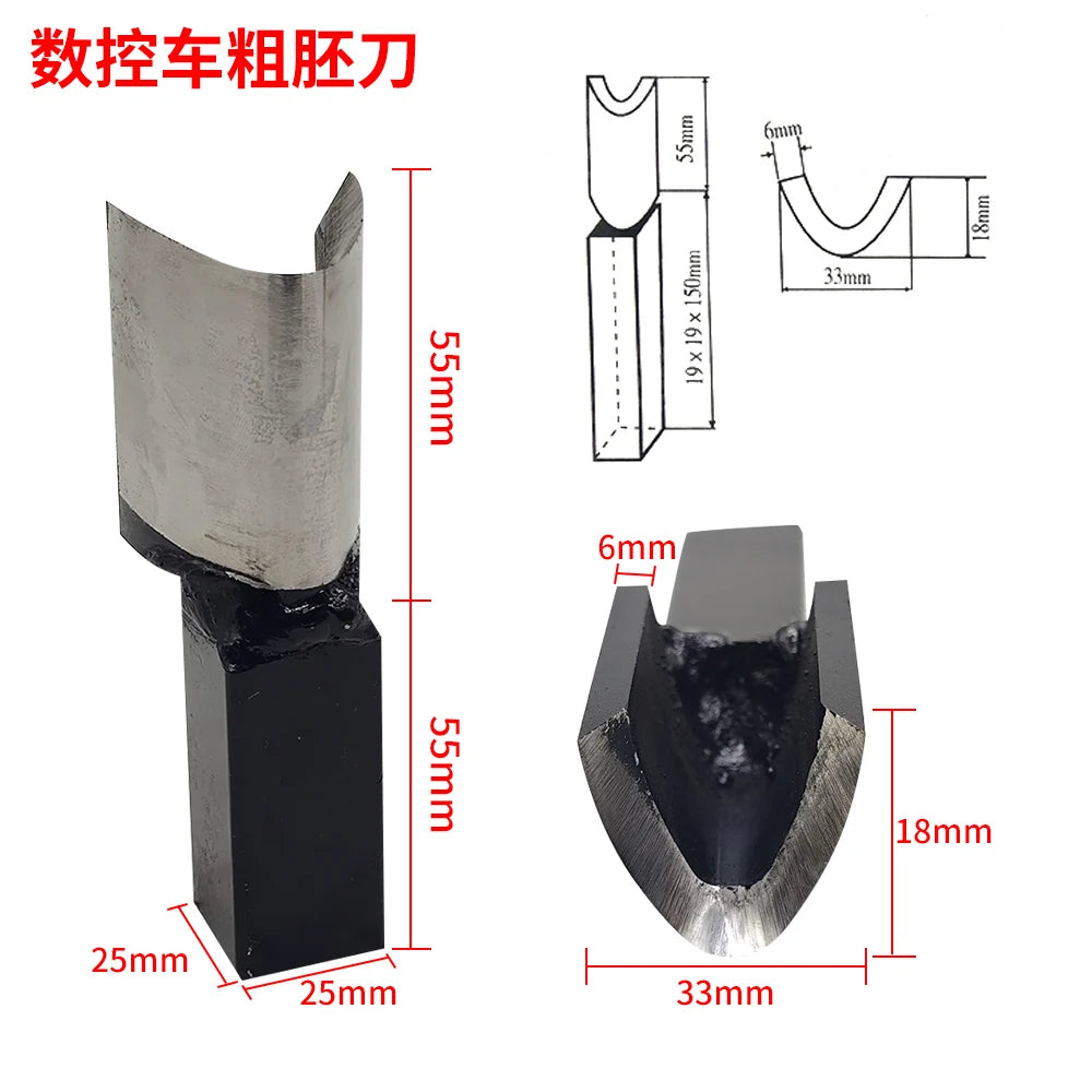 Cuchillo de horquilla para carpintería