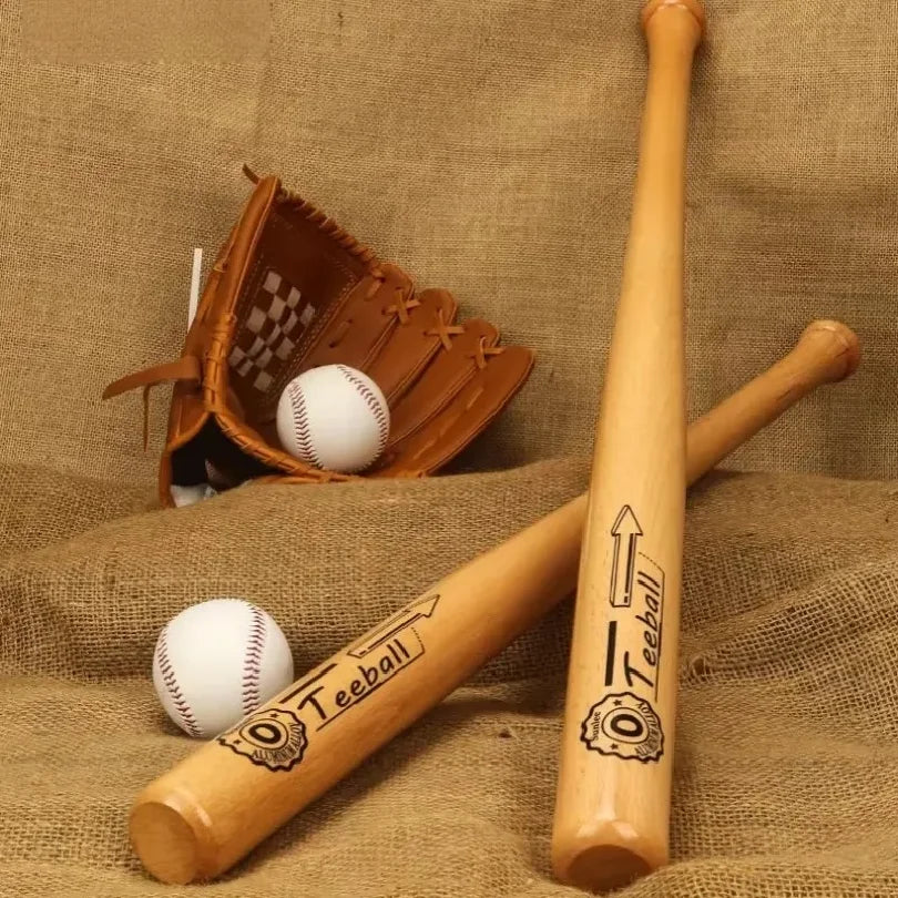 Bate de béisbol de madera maciza
