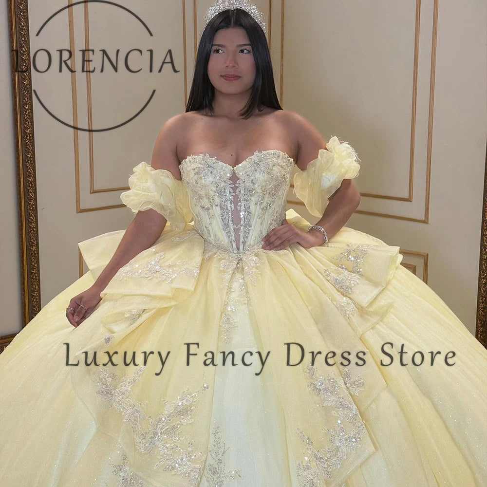 Vestidos elegantes de quinceañera