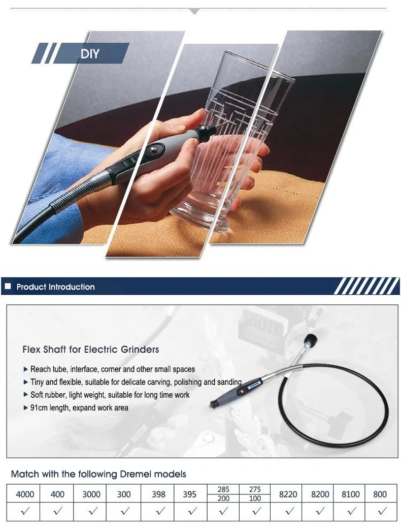 Accesorio de eje flexible Dremel 225-01