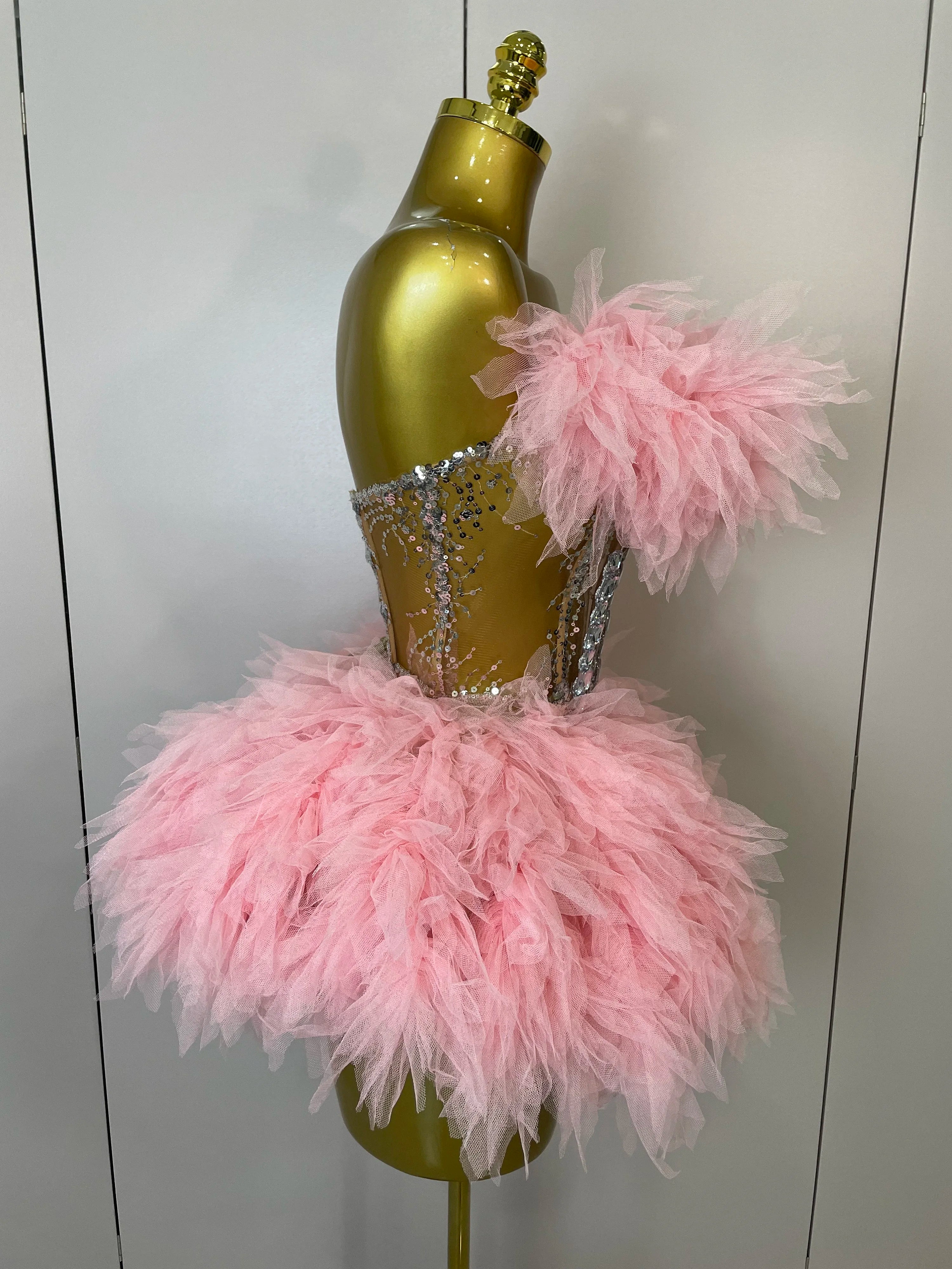 vestido de tiro para fiesta de cumpleaños