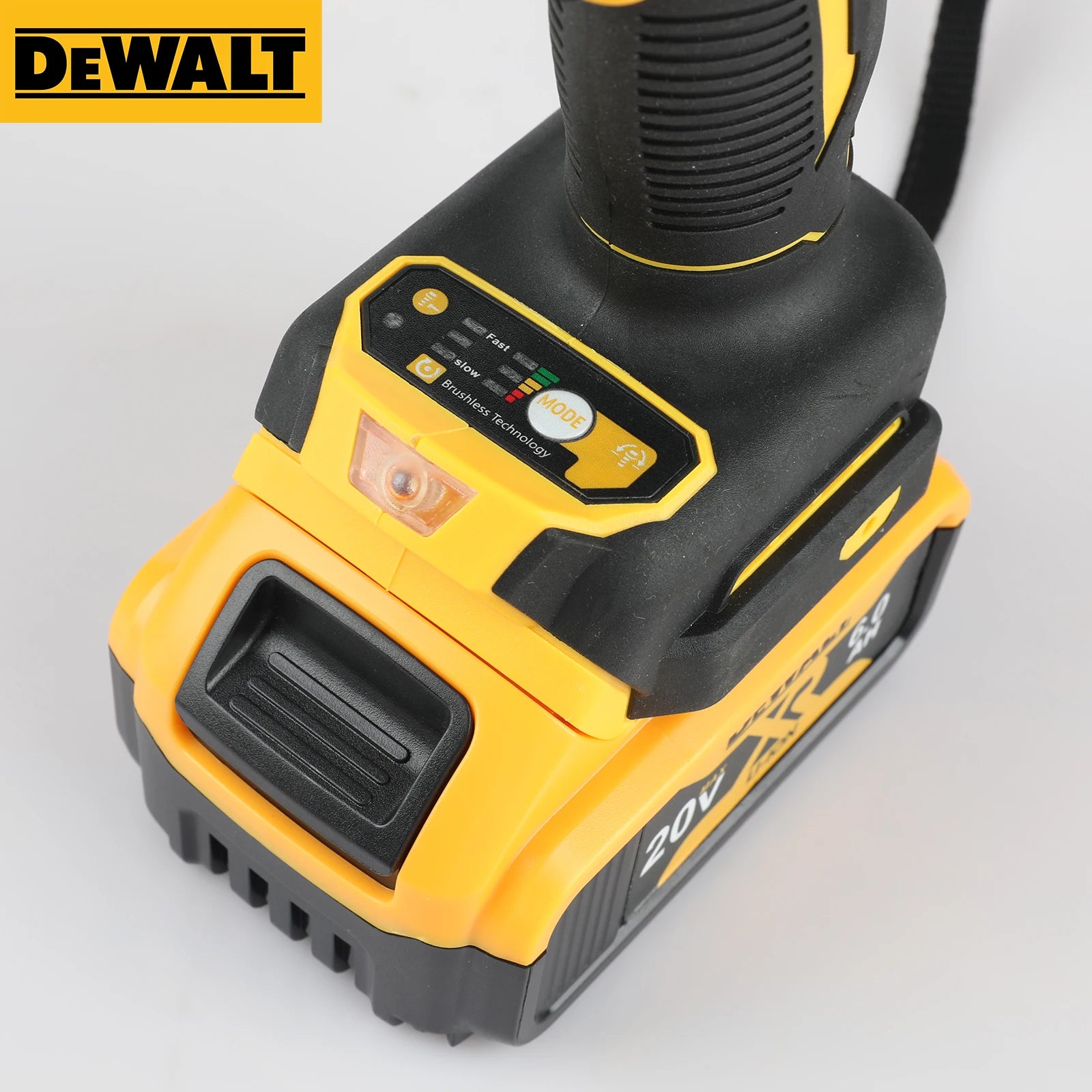 DEWALT-TALADRO compacto  batería de litio de 20V,  DCD805