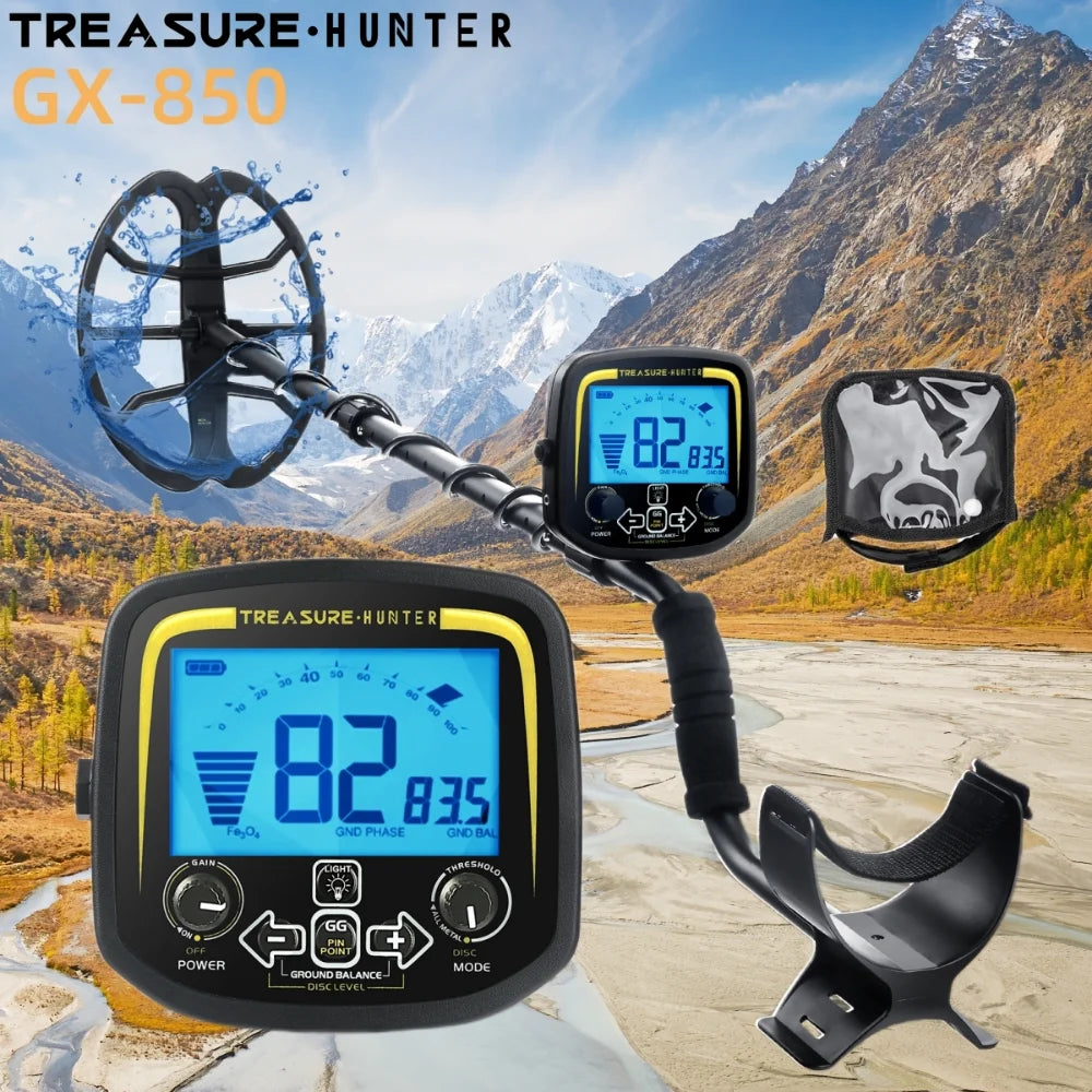 Treasure Hunter GX850 Detector de metales 850