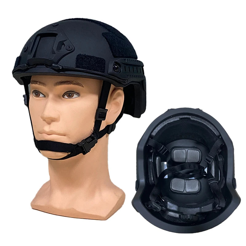 Casco Táctico Balístico ACH de Fibra de Aramida