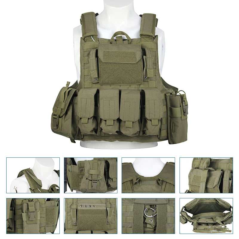 Chaleco táctico para exteriores, armadura