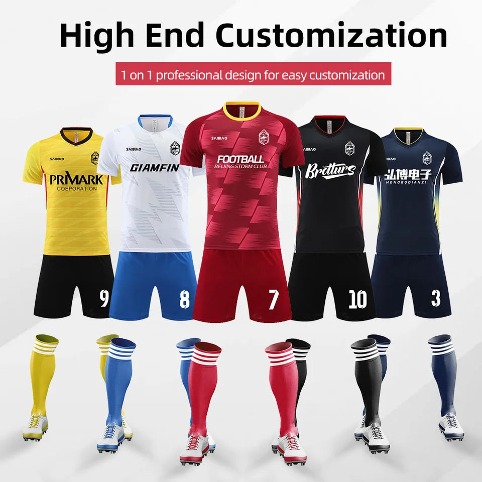 Camiseta de fútbol para niños y adultos