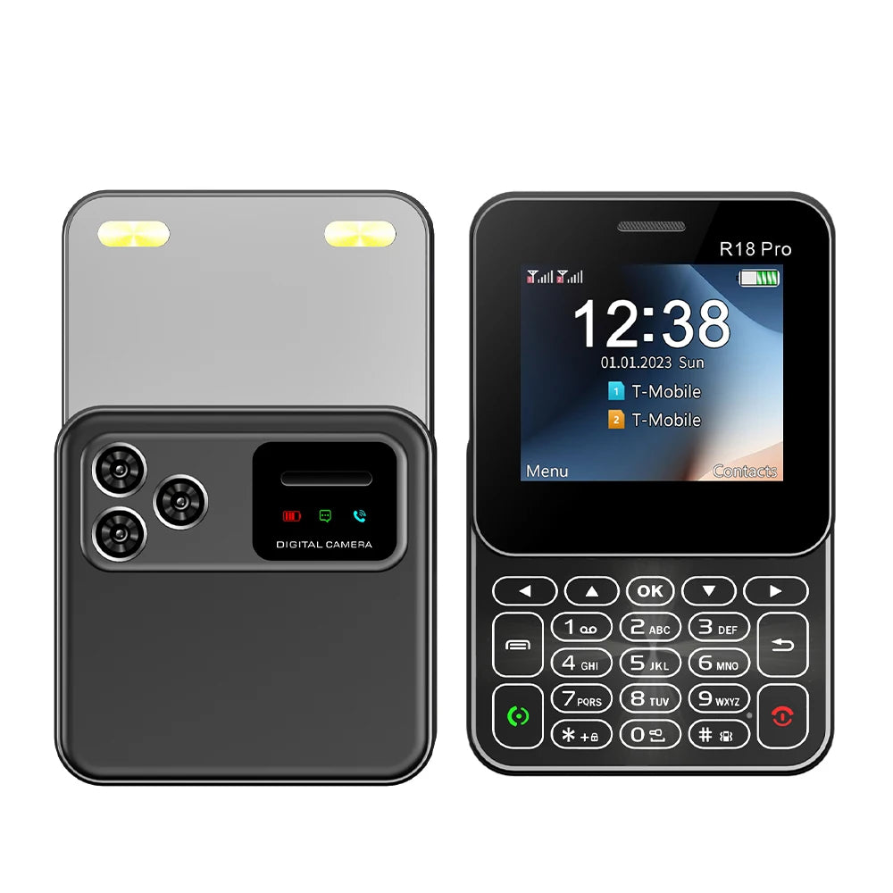 SERVO R18 Pro pantalla giratoria Mini teléfono móvil