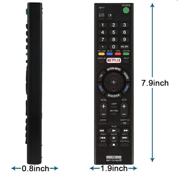 Control remoto RMT-TX100U TV Sony Bravia RMTTX100U,