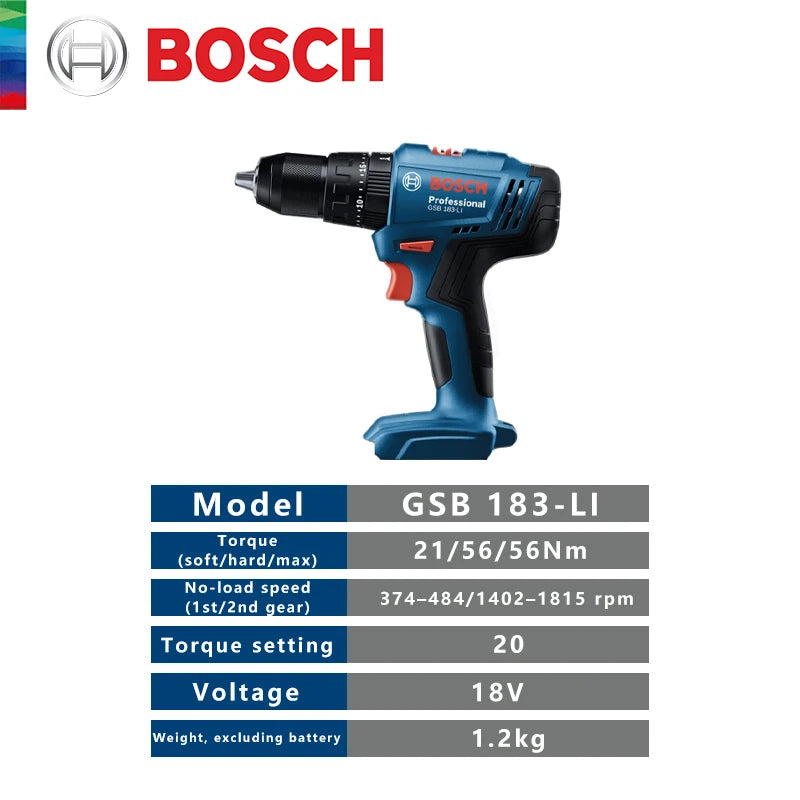 Taladro eléctrico Bosch GSB 183