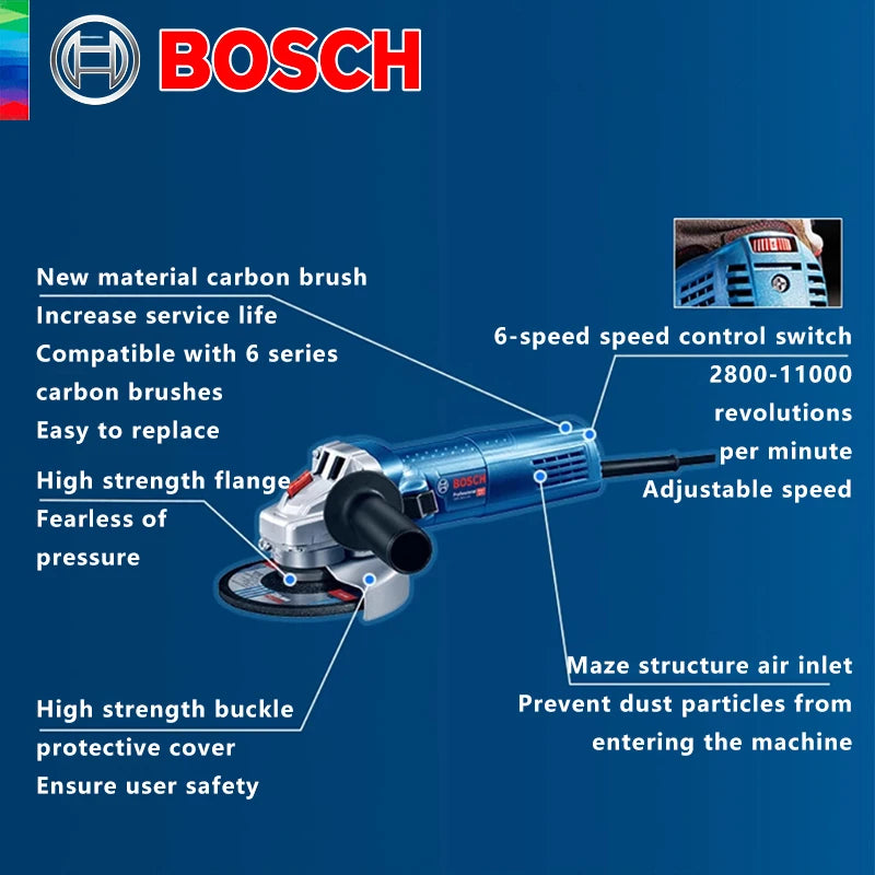 Amoladora angular profesional Bosch GWS 900-100