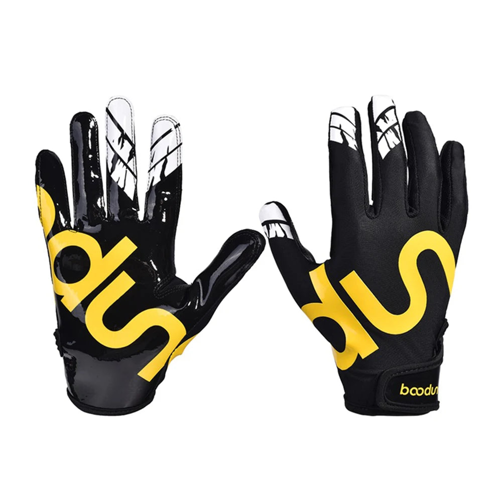 1 par de guantes de Rugby con dedos completos