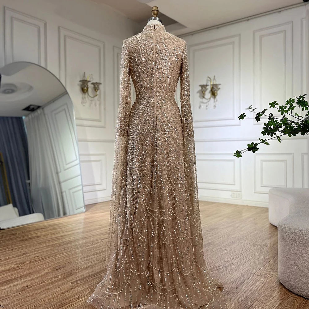 vestidos de noche vestido con cuentas para fiesta de mujer LA72591