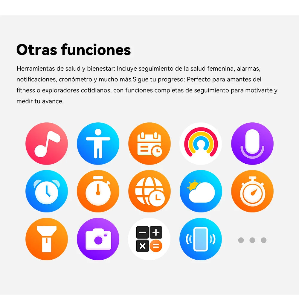 Reloj inteligente para hombres para damas de 1,96“