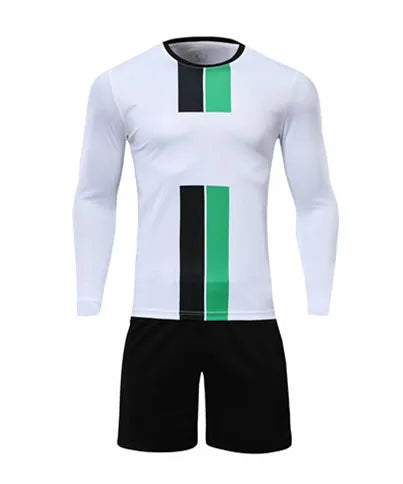 Conjunto de camiseta de fútbol de manga larga