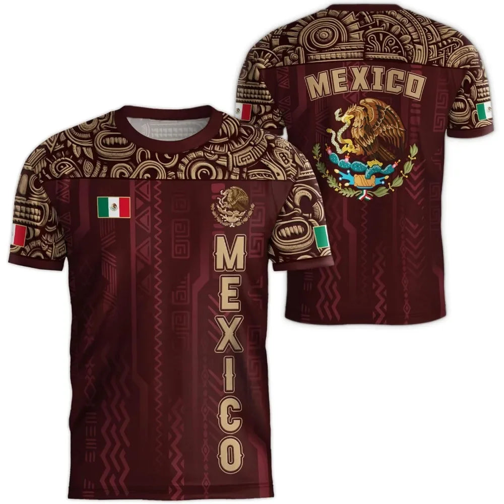 Camiseta con Bandera Mexicana para Hombre