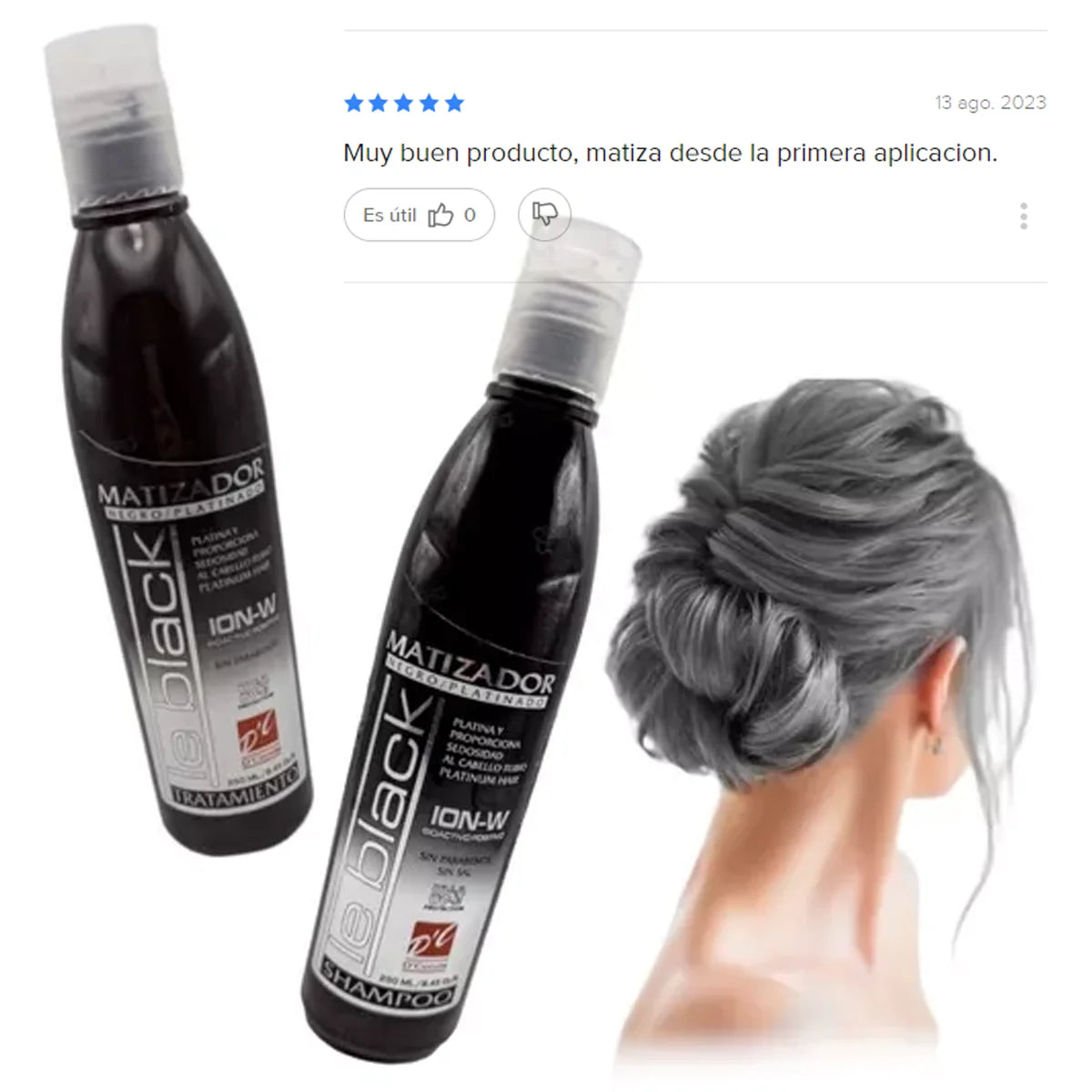 Shampoo Matizador Negros Canas 250ml