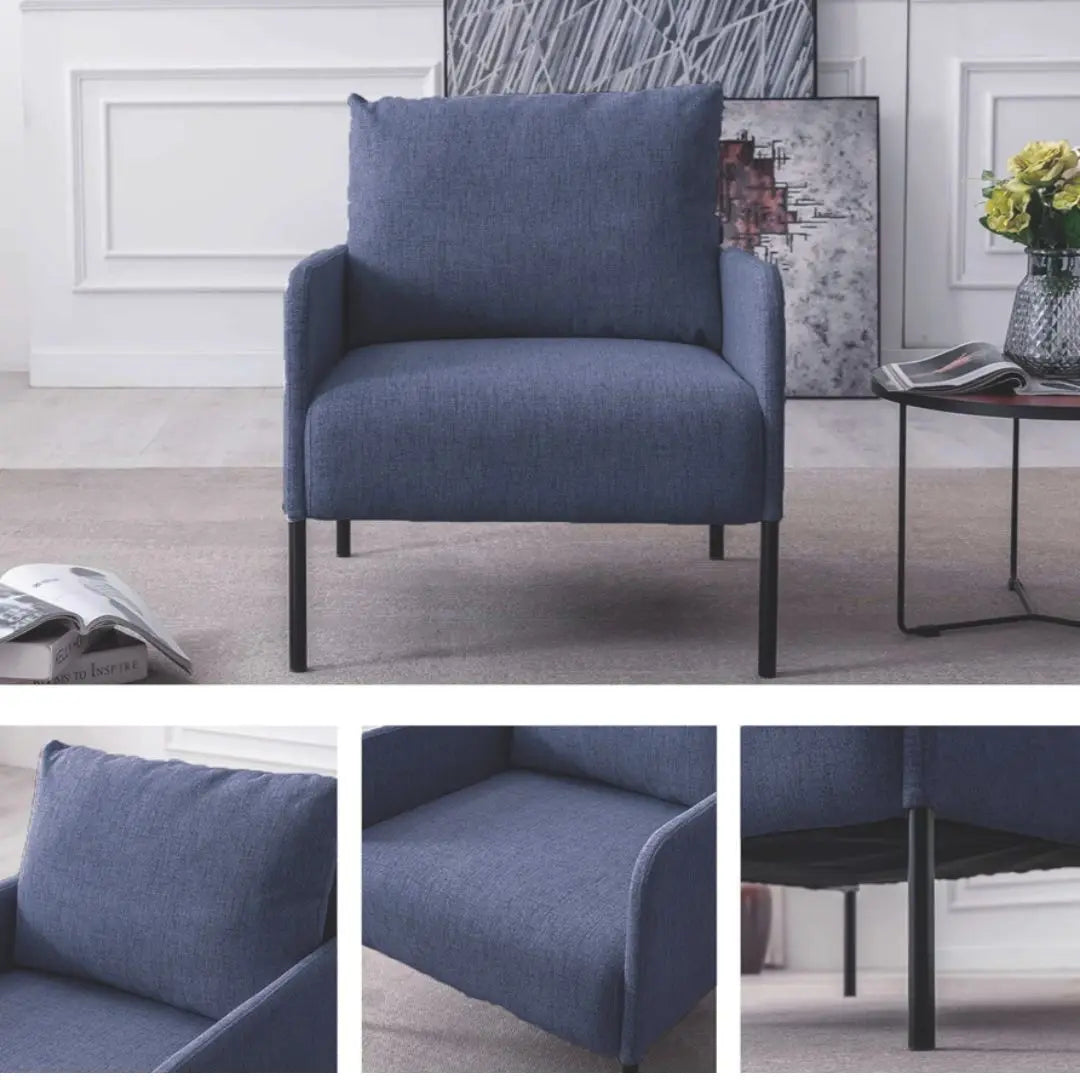 Sillón Mónaco Azul Oscuro