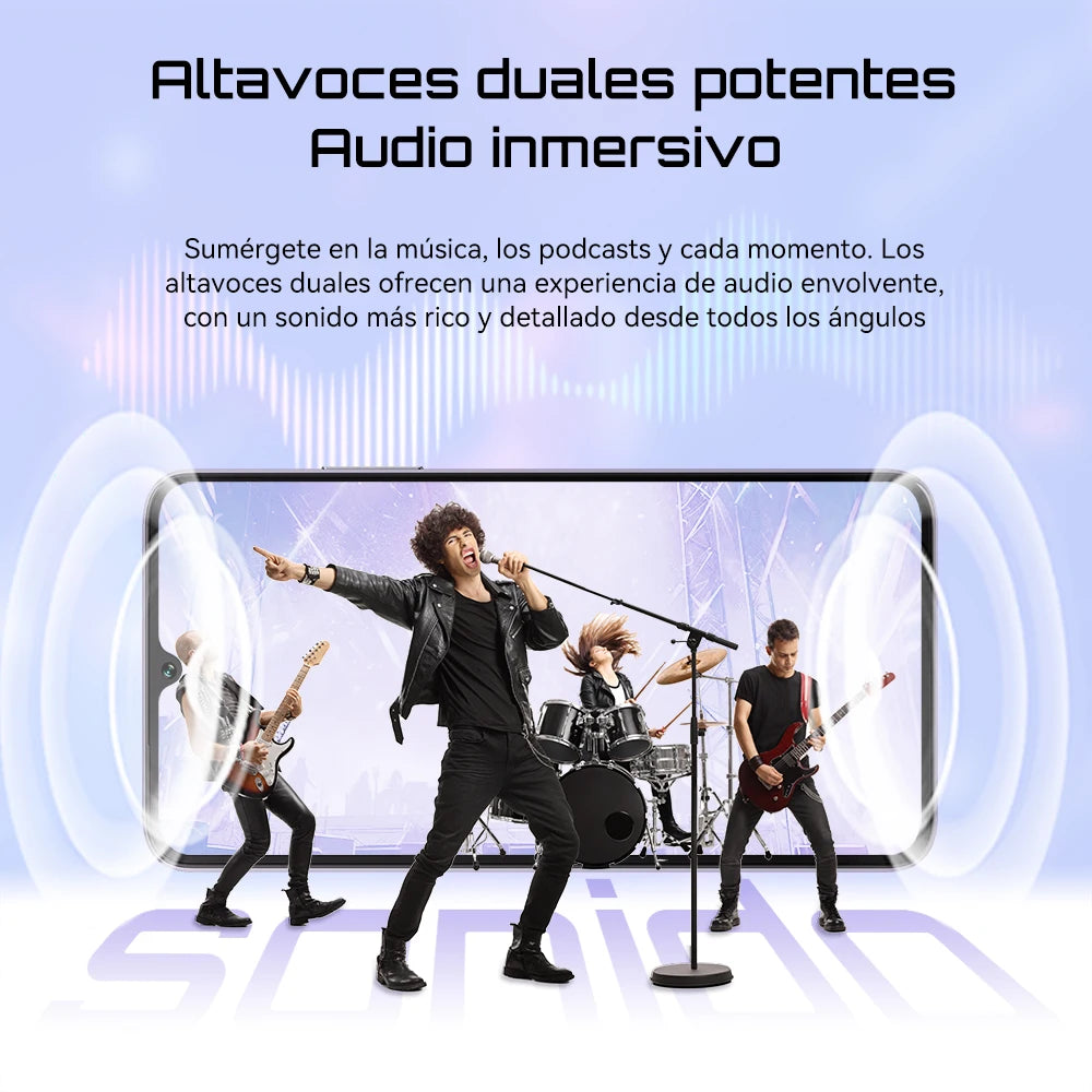 Smartphone Android 15, Cubot A40, 12 GB de RAM