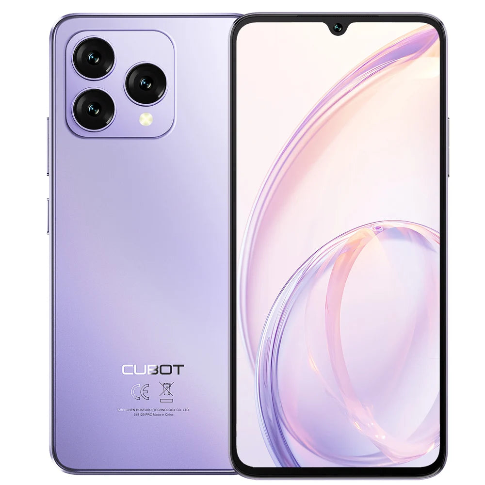 Smartphone Android 15, Cubot A40, 12 GB de RAM