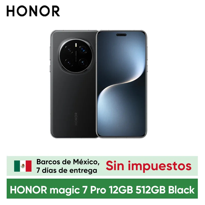 Smartphone HONOR Magic7 Pro 5G con IA, Snapdragon