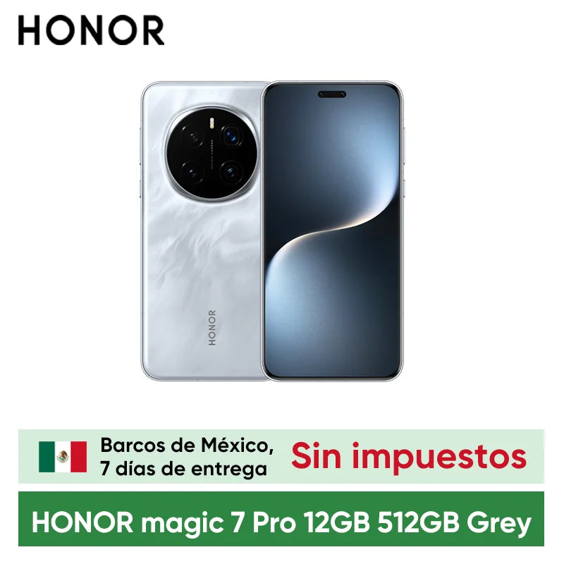 Smartphone HONOR Magic7 Pro 5G con IA, Snapdragon