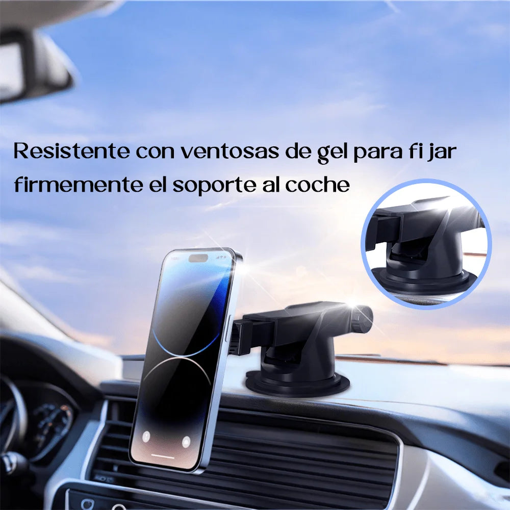 Soporte Magnético para Celular Auto - Imán Extra Fuerte Universal