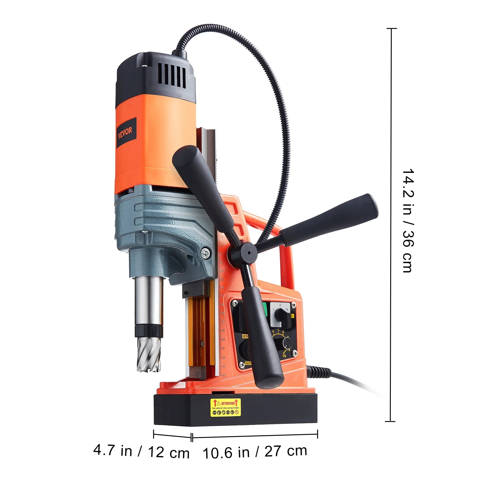 taladro eléctrico, magnético