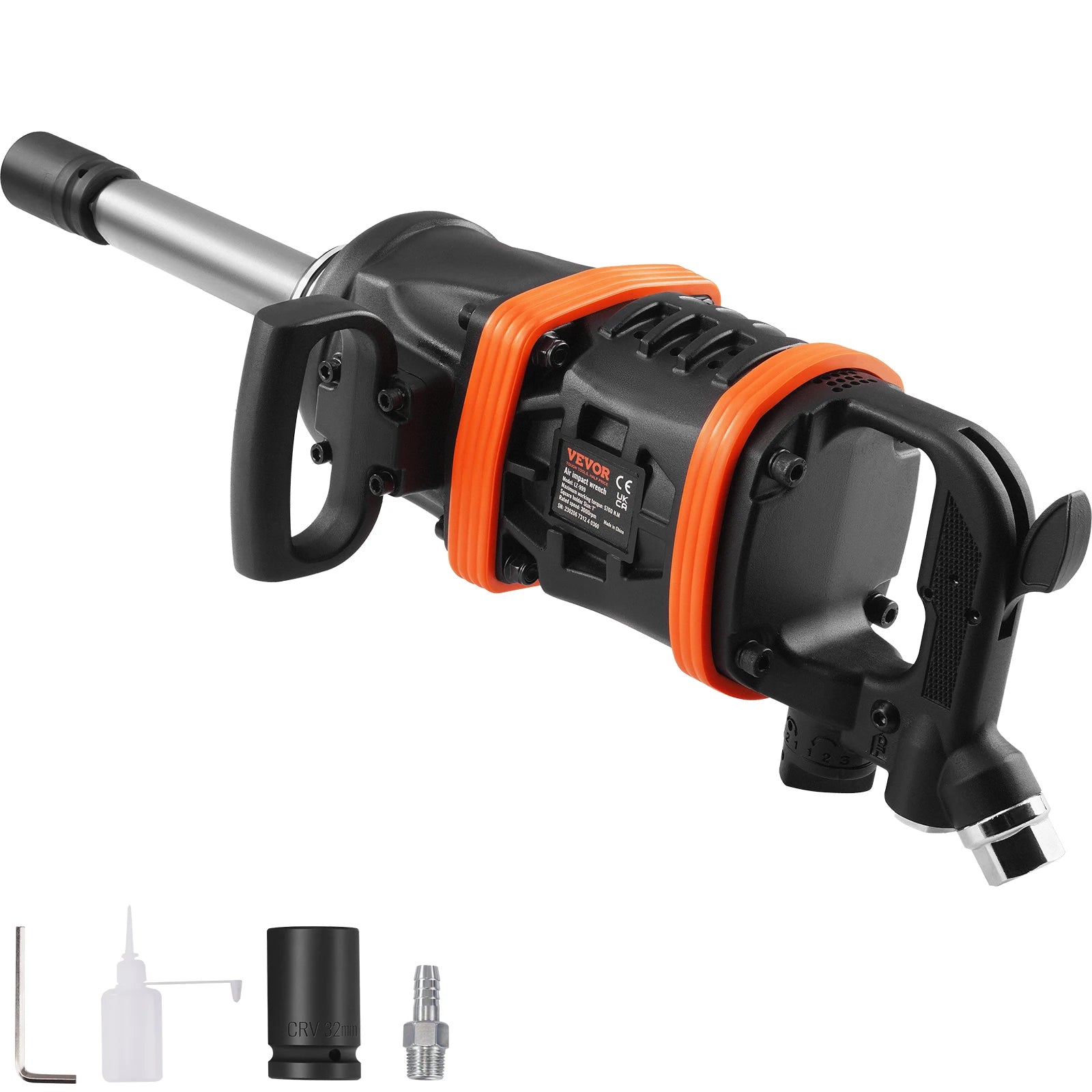 Llave de impacto neumática de hasta 5175 pies-lbs Beast