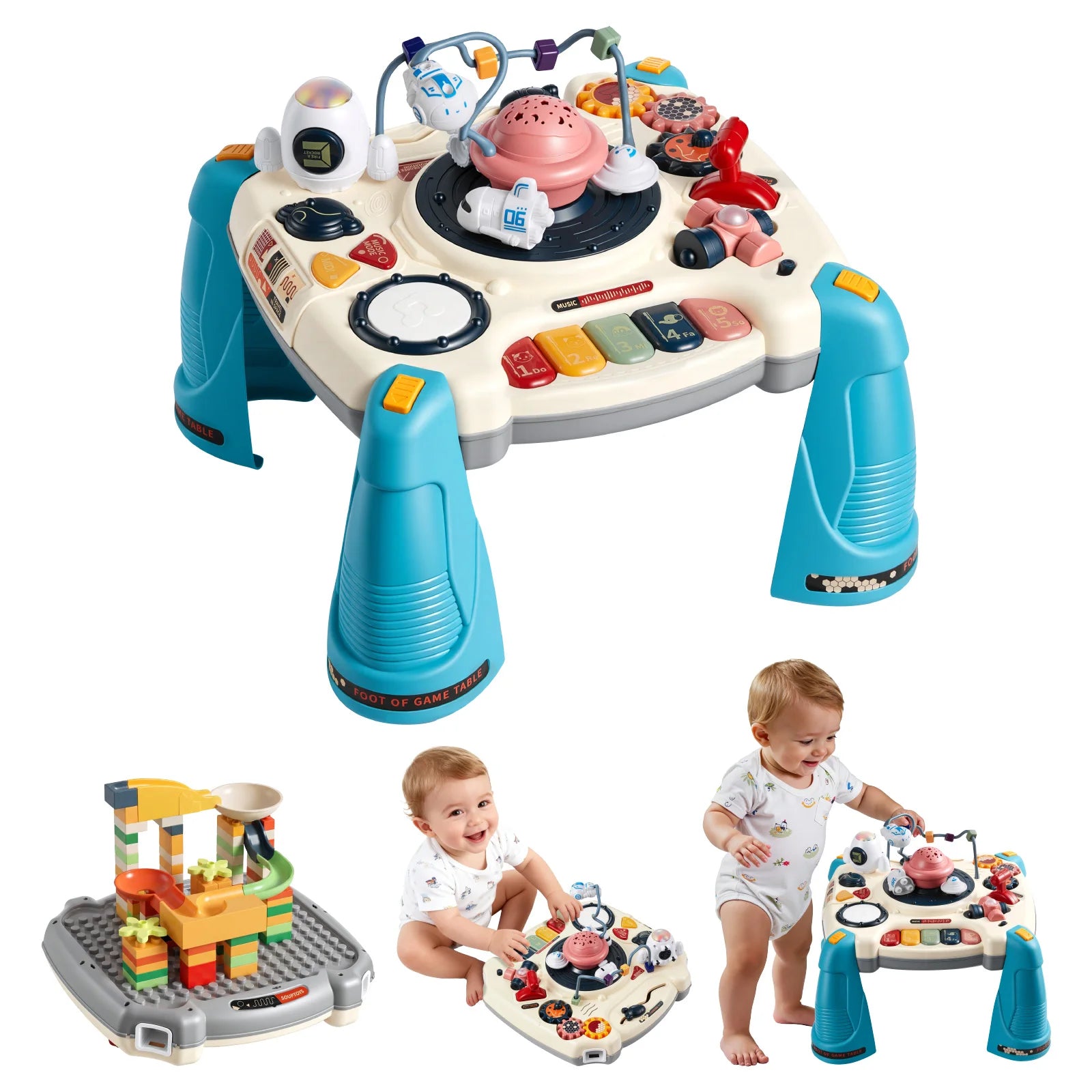 Mesa Musical Espacial para Bebés