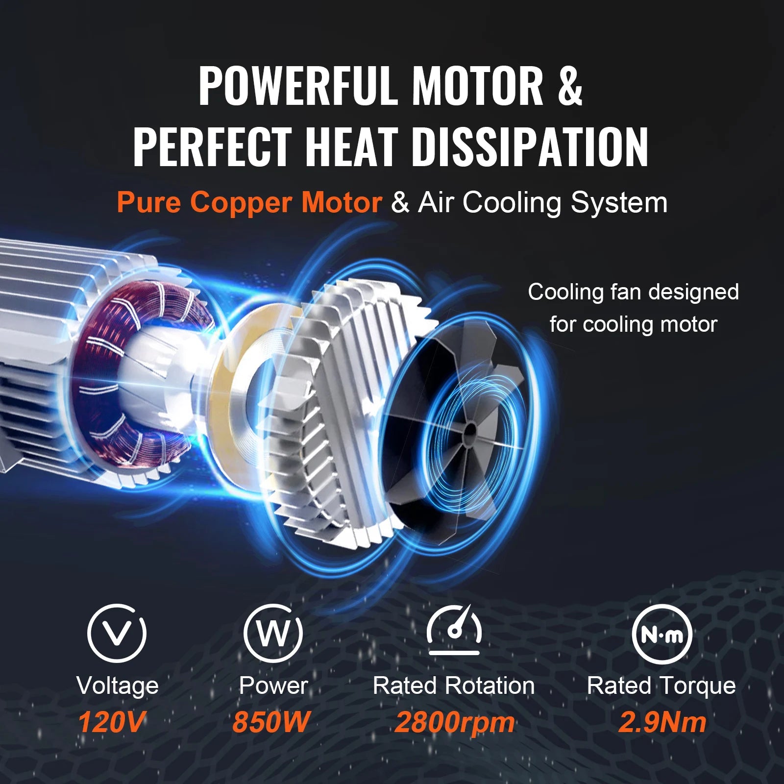 SucceBuy Polipasto eléctrico de 200-800 kg con control remoto inalámbrico