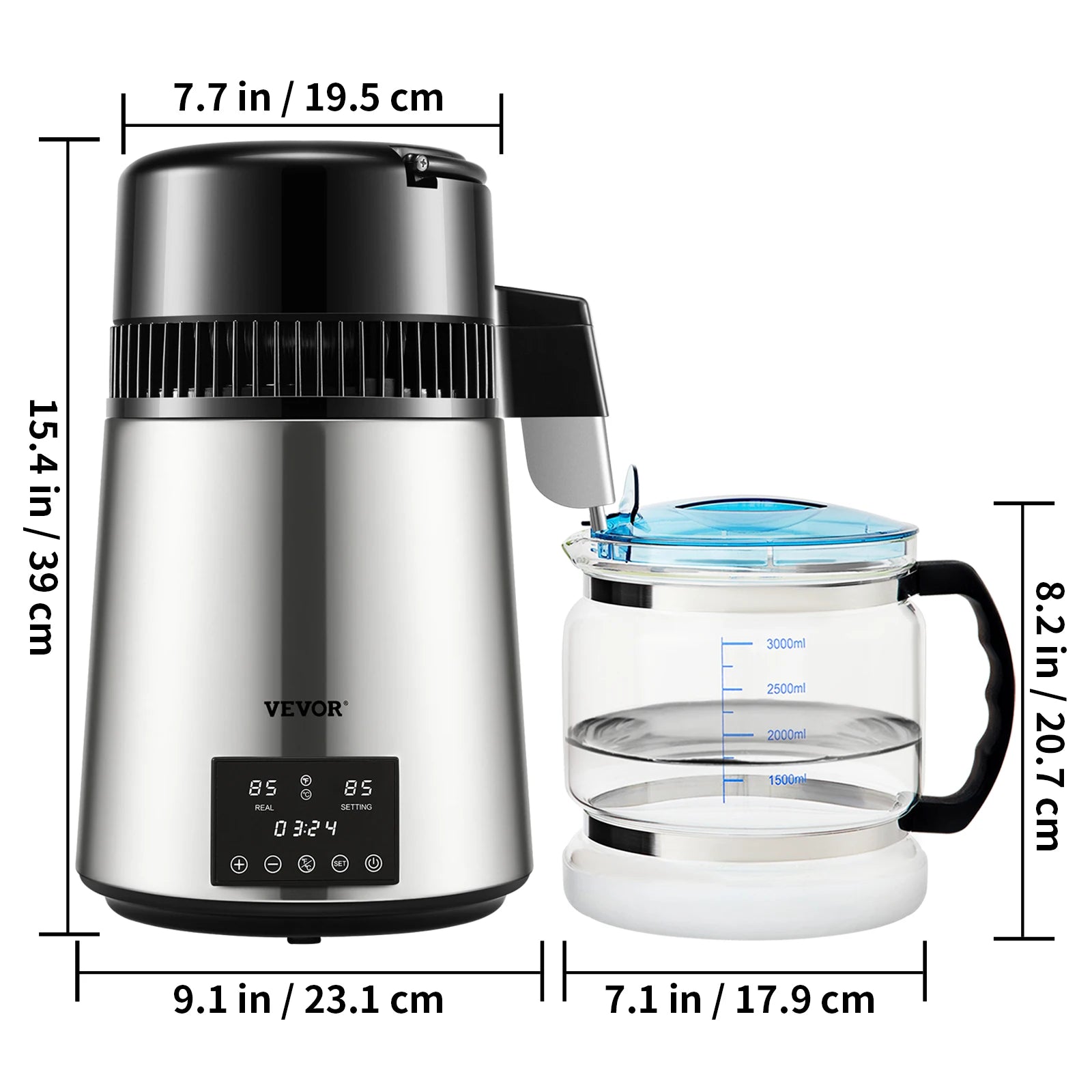 depurador de agua de 4L