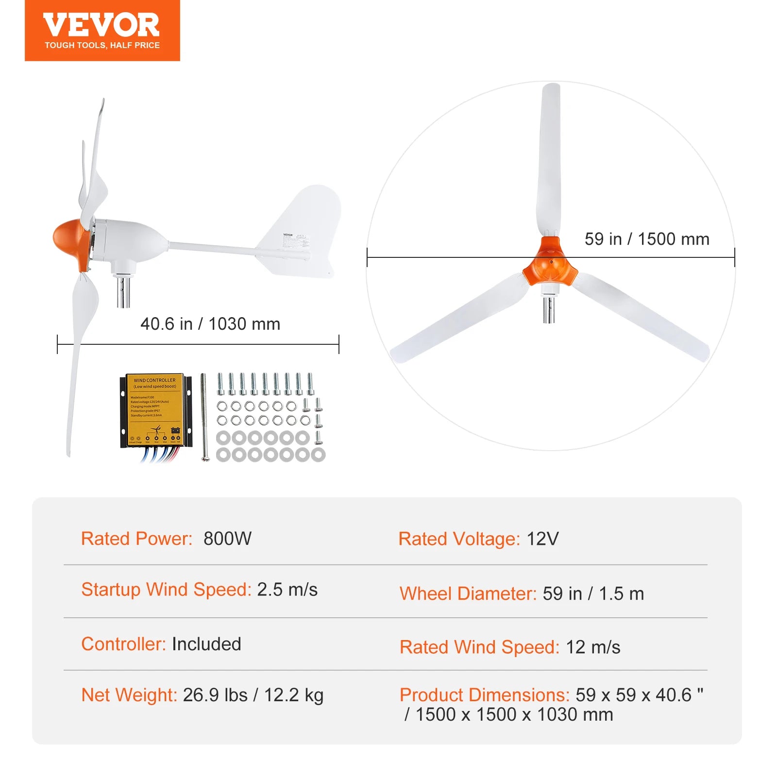 generador de turbina eólica