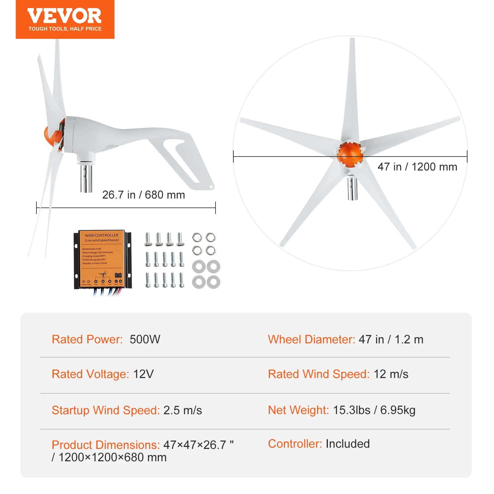 generador de turbina eólica