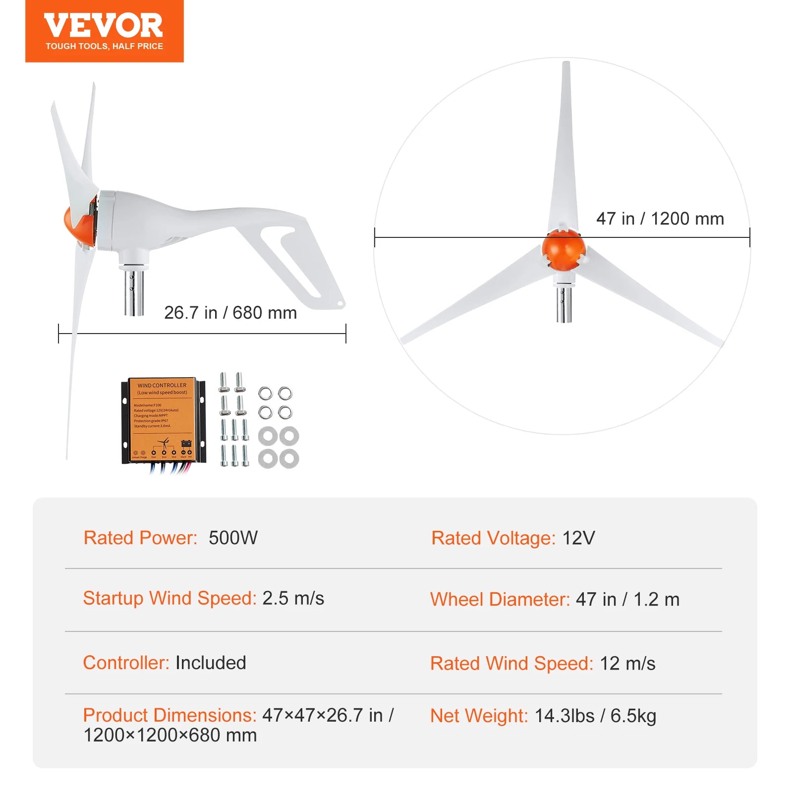 generador de turbina eólica