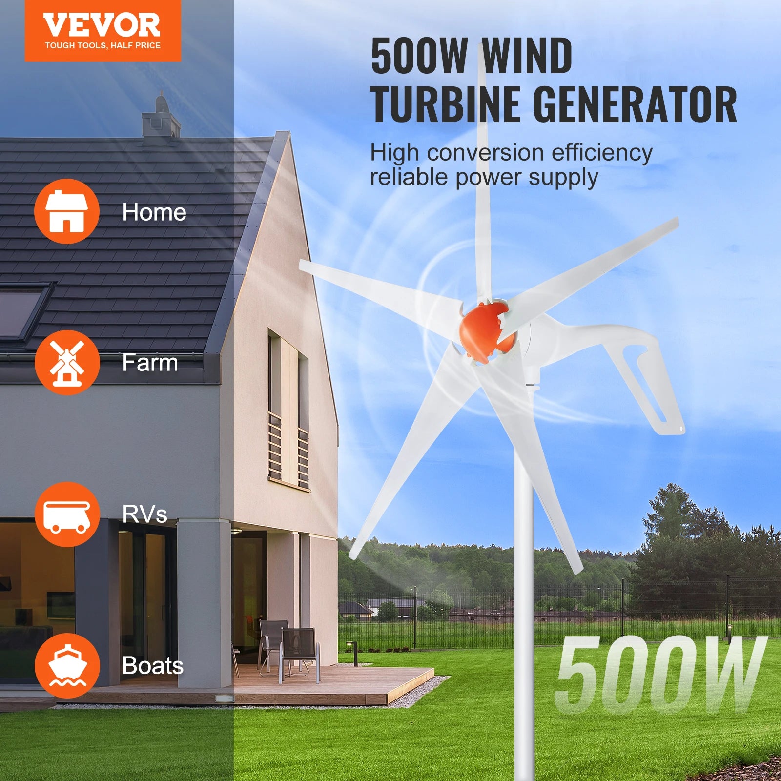 generador de turbina eólica