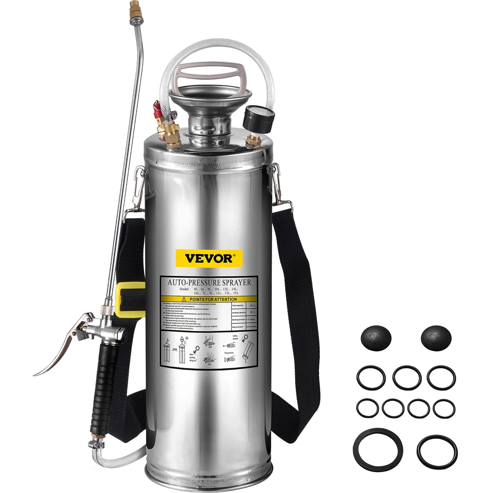 pulverizador manual de 4-12L para el hogar