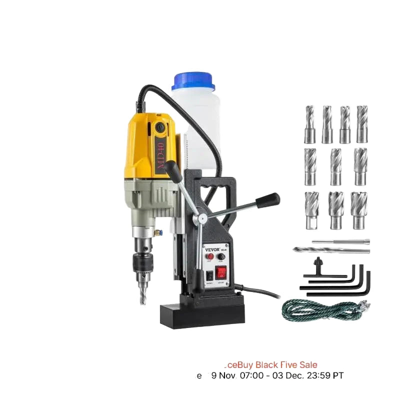 taladro magnético de 1100W, 7/12