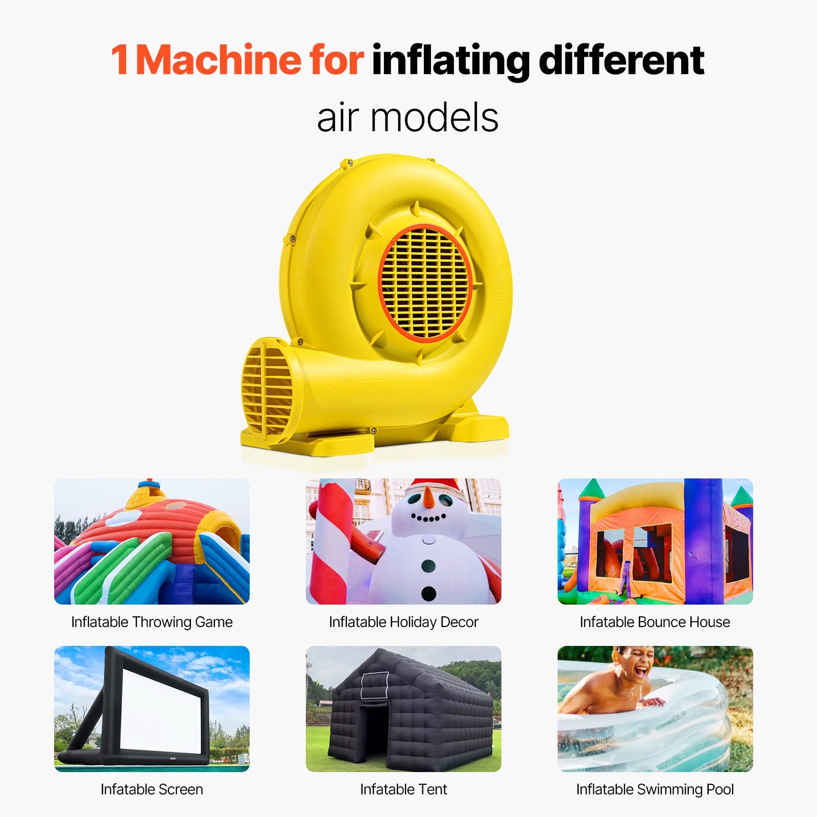 ventilador inflable para inflables