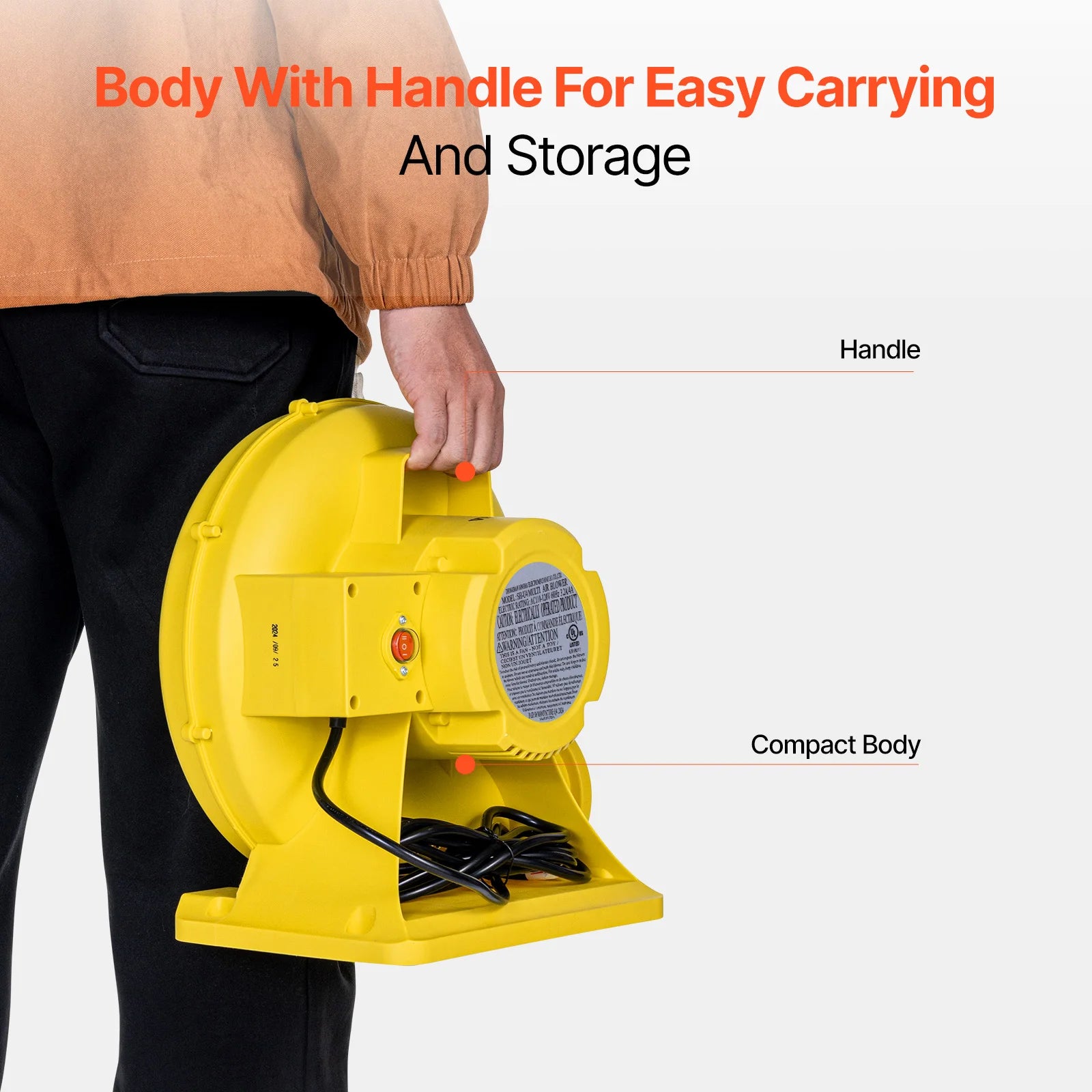 ventilador inflable para inflables