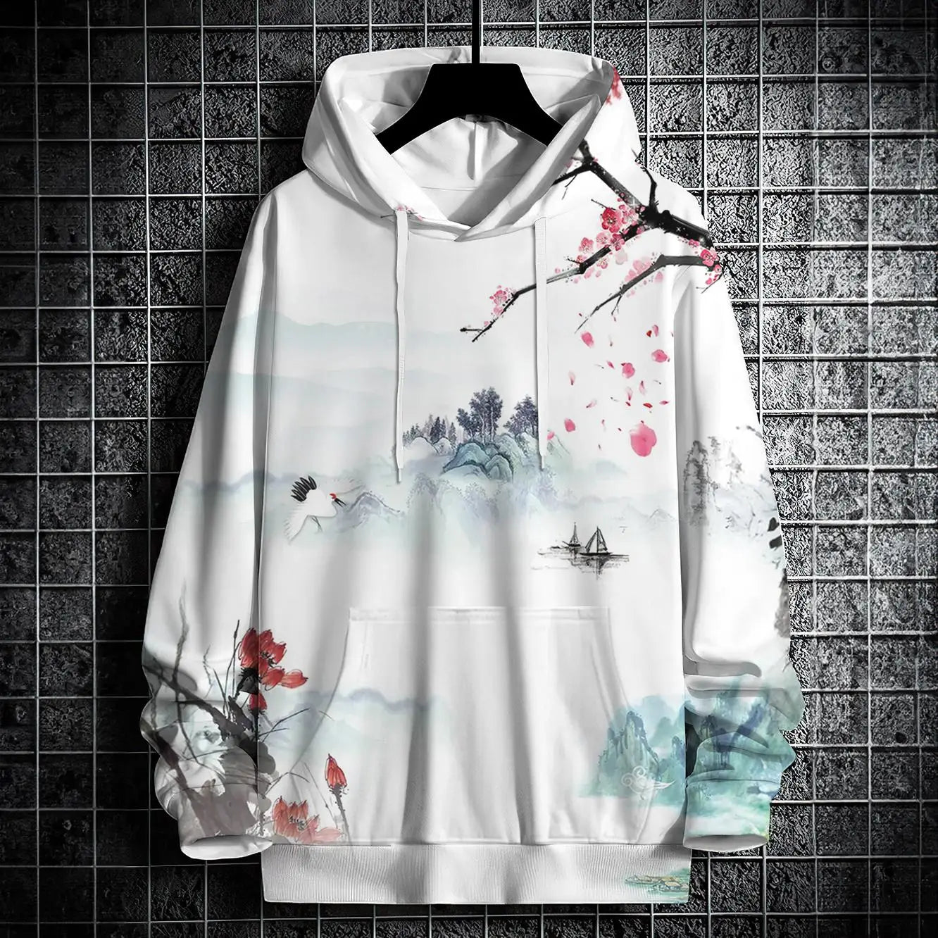 Sudaderas con capucha de otoño para hombre