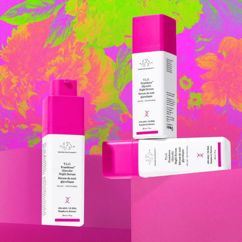 DRUNK ELEPHANT T.L.C. FRAMBOOS GLYCOLIC NIGHT SERUM 30ml