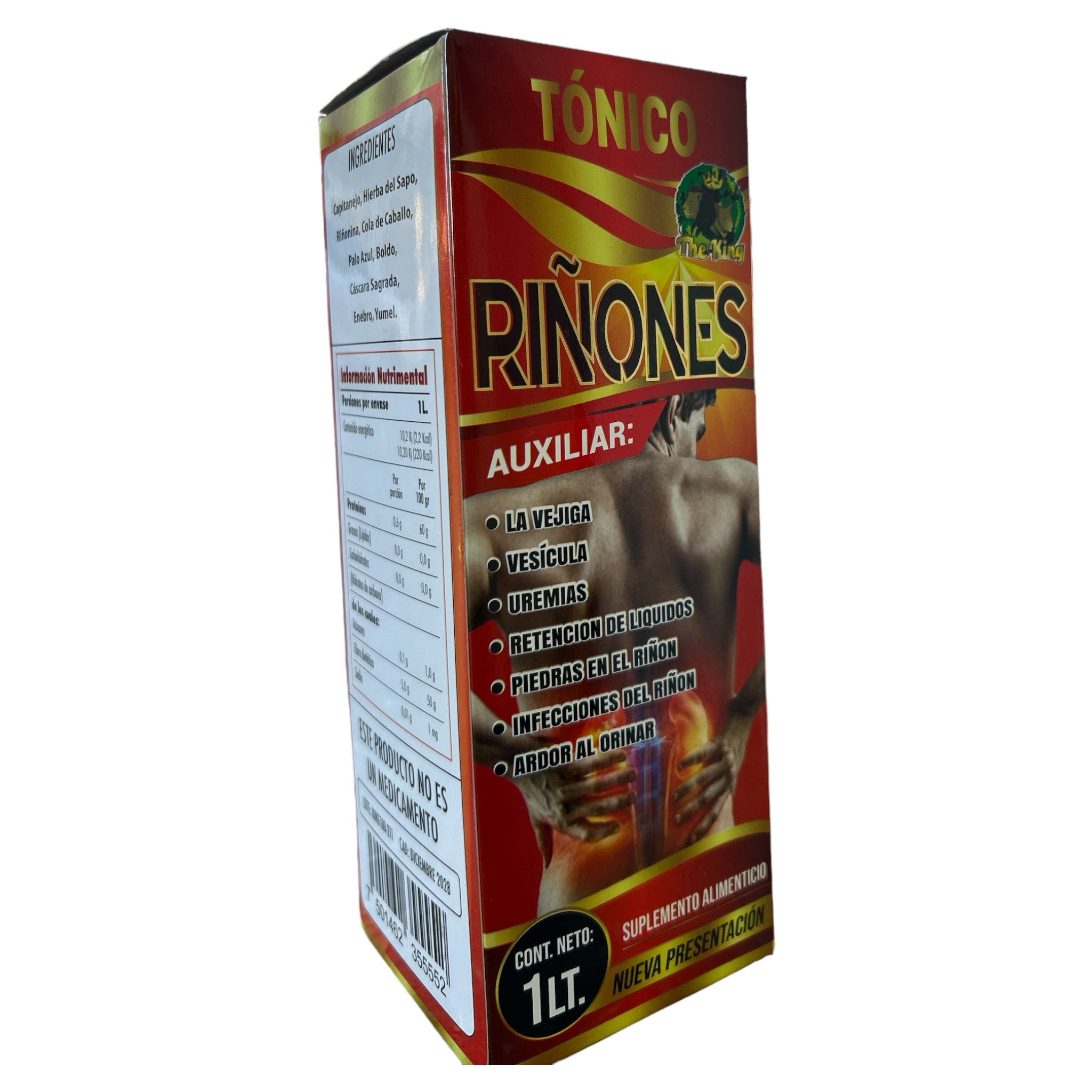 TONICO RIÑONES C/ 1 LT THE KING