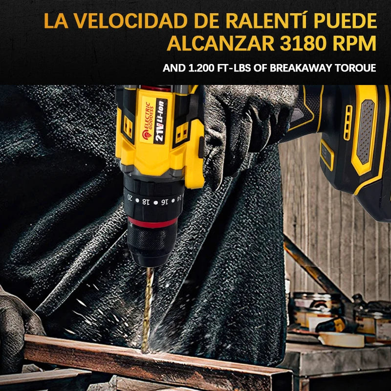 Taladro de impacto 21 v