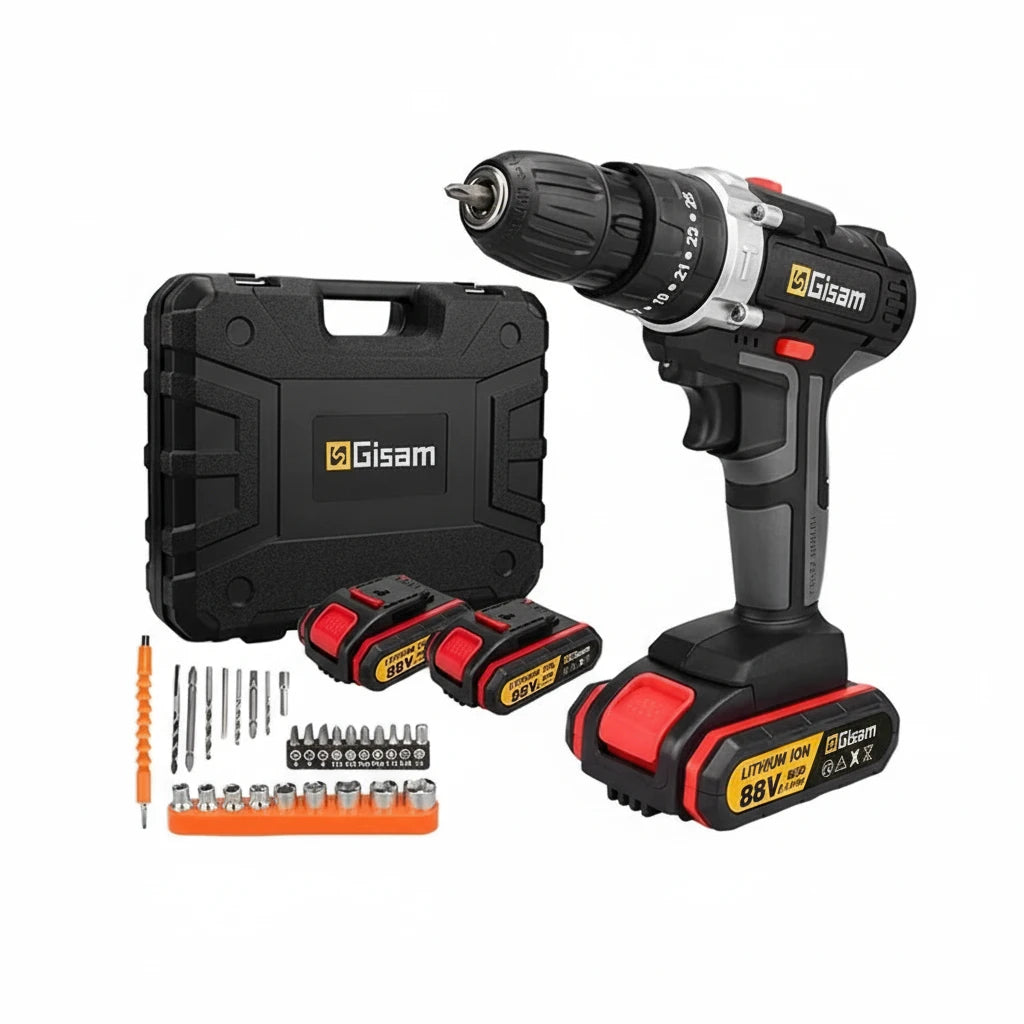 Taladro inalámbrico de 21V, destornillador