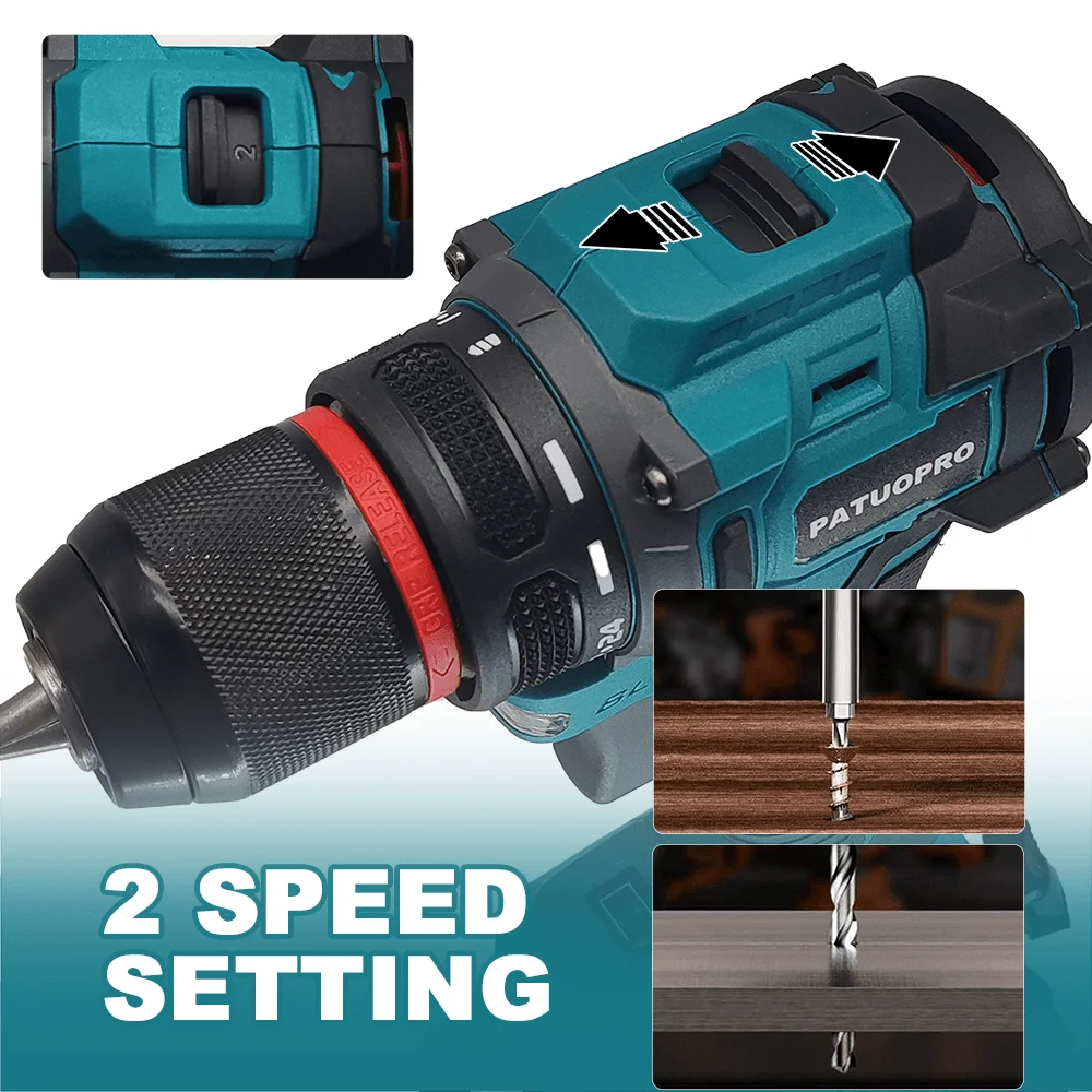 Taladro inalámbrico Makita de 18v