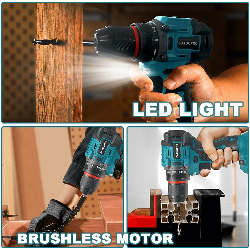 Taladro inalámbrico Makita de 18v