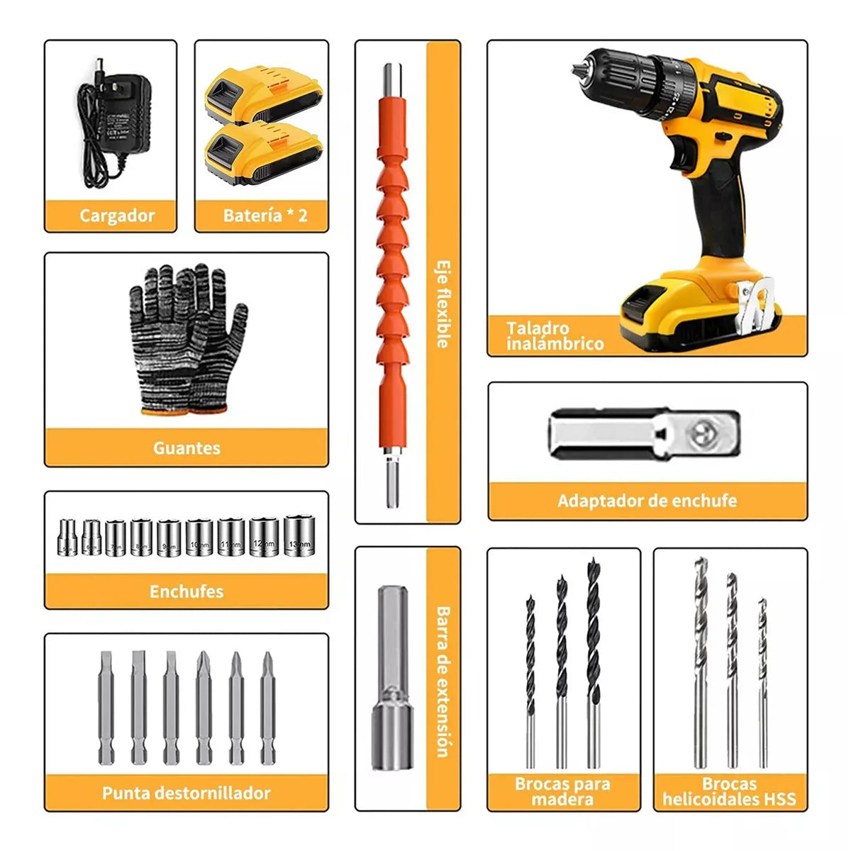 Taladro inalámbrico